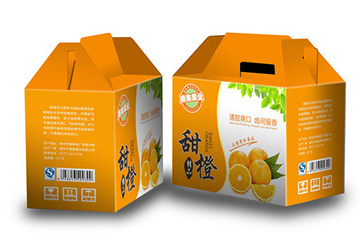 水果包装盒定做-脐橙礼品盒定制-橘子包装盒