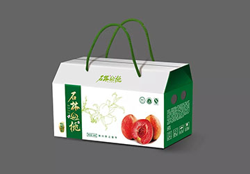 水蜜桃包装盒-桃子礼品盒定制